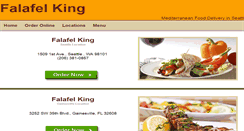 Desktop Screenshot of falafelkingseattle.com